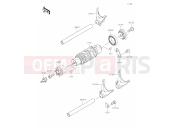KAWASAKI 2023 12 Gear Change Drum/Shift Fork(s)