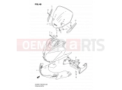 SUZUKI DL650 L0 (2010) V-Strom (E03,E28,E33) 48 - COWLING BODY