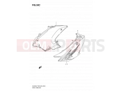 SUZUKI DL650 L0 (2010) V-Strom (E03,E28,E33) 50C - SIDE COWLING (MODEL L0)