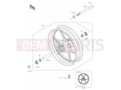 KAWASAKI 2023 39 Front Hub