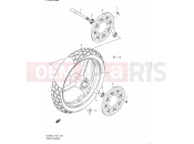 SUZUKI DL650 L1 (2011) V-Strom (E02,E19,E24) 133 - FRONT WHEEL (DL650L1 E02)