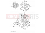 SUZUKI DL650 L1 (2011) V-Strom (E03,E28,E33) 3 - REAR CYLINDER HEAD