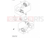 SUZUKI DL650 L1 (2011) V-Strom (E03,E28,E33) 51 - TURNSIGNAL LAMP