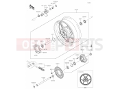 KAWASAKI 2023 39 Rear Hub
