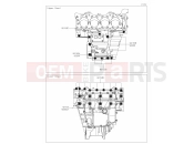 KAWASAKI 2023 14 Crankcase Bolt Pattern