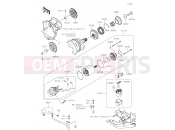 KAWASAKI 2023 24 Starter Motor