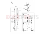 KAWASAKI 2023 47 Front Fork