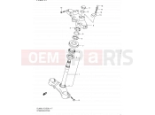 SUZUKI DL650 L1 (2011) V-Strom (E03,E28,E33) 117 - STEERING STEM