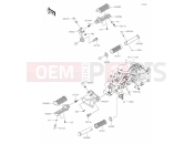 KAWASAKI W800 (EJ800ENFNB) 32 Footrests