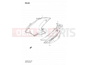 SUZUKI DL650A K7 (2007) V-Strom (E02,E19,E24) 50 - SIDE COWLING (MODEL K7)
