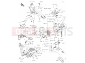 KAWASAKI W800 (EJ800ENSNB) 29 Frame Fittings