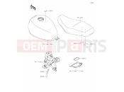 KAWASAKI W800 (EJ800ENSNB) 57 Labels