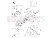 KAWASAKI 2022 50 Side Covers/Chain Cover