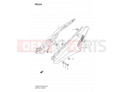 SUZUKI DL650A K7 (2007) V-Strom (E03,E28,E33) 54 - SEAT TAIL COVER (MODEL K7)