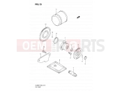 SUZUKI DL650A K8 (2008) V-Strom (E02,E19,E24,E37) 15 - OIL PUMP