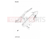 SUZUKI DL650A K8 (2008) V-Strom (E02,E19,E24,E37) 54A - SEAT TAIL COVER (MODEL K8)