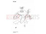 SUZUKI DL650A K8 (2008) V-Strom (E03,E28,E33) 39A - FUEL TANK (MODEL K8)