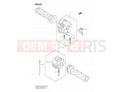 SUZUKI DL650A K8 (2008) V-Strom (E03,E28,E33) 34 - HANDLE SWITCH (MODEL K7/K8/K9)