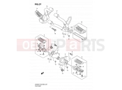SUZUKI DL650A K8 (2008) V-Strom (E03,E28,E33) 37 - FOOTREST