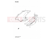 SUZUKI DL650A K8 (2008) V-Strom (E03,E28,E33) 50A - SIDE COWLING (MODEL K8)