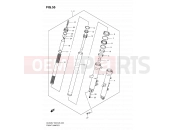 SUZUKI DL650A K8 (2008) V-Strom (E03,E28,E33) 55 - FRONT DAMPER