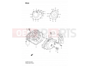 SUZUKI DL650A K9 (2009) V-Strom (E02,E19,E24,E37) 6 - CRANKCASE COVER