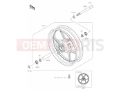KAWASAKI 2022 39 Front Hub