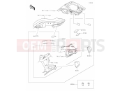 KAWASAKI 2022 77 Accessory(Bag Fitting kit)