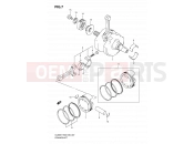 SUZUKI DL650A K9 (2009) V-Strom (E03,E28,E33) 7 - CRANKSHAFT