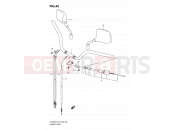 SUZUKI DL650A K9 (2009) V-Strom (E03,E28,E33) 45 - HANDLEBAR
