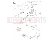 KAWASAKI 2022 45 Clutch Master Cylinder