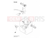 SUZUKI DL650A L0 (2010) V-Strom (E03,E28,E33) 46A - HANDLE LEVER (MODEL L0)