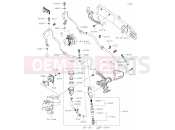 KAWASAKI 2022 44 Rear Master Cylinder