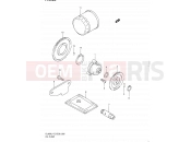 SUZUKI DL650A L1 (2011) V-Strom (E03,E28,E33) 25 - OIL PUMP
