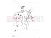 SUZUKI DL650A L1 (2011) V-Strom (E03,E28,E33) 69 - FUEL TANK (DL650L1 E03)