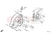 HONDA CB 125 R NEO SPORTS CAFÉ (CBF125NAS) 2025 E-10 LEFT CRANKCASE COVER