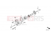 HONDA CB 125 R NEO SPORTS CAFÉ (CBF125NAS) 2025 E-12 WATER PUMP