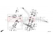 HONDA CB 125 R NEO SPORTS CAFÉ (CBF125NAS) 2025 F-7 HANDLE PIPE/TOP BRIDGE