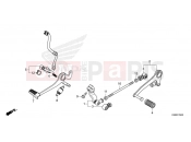HONDA CB 125 R NEO SPORTS CAFÉ (CBF125NAS) 2025 F-29 PEDAL