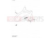 SUZUKI DL650A L1 (2011) V-Strom (E03,E28,E33) 85 - FRONT FENDER (DL650AL1 E33)