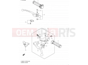 SUZUKI DL650A L1 (2011) V-Strom (E03,E28,E33) 93 - HANDLE LEVER (DL650L1 E28)