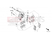 HONDA CMX 1100 Rebel Touring (CMX1100A2S) 2025 F-12 FRONT BRAKE CALIPER