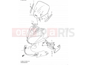SUZUKI DL650A L1 (2011) V-Strom (E03,E28,E33) 104 - COWLING BODY
