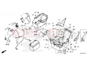 HONDA CMX 1100 Rebel Touring (CMX1100A2S) 2025 F-37 BATTERY/UTILITY BOX