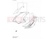 SUZUKI DL650A L1 (2011) V-Strom (E03,E28,E33) 106 - SIDE COWLING