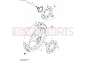 SUZUKI DL650A L1 (2011) V-Strom (E03,E28,E33) 123 - FRONT WHEEL (DL650AL1 E33)