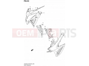 SUZUKI DL650A L2 (2012) V-Strom (E03,E28,E33) 53 - SIDE COWLING