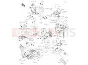 KAWASAKI W800 (EJ800JMFNN) 29 Frame Fittings