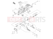 KAWASAKI W800 (EJ800JMFNN) 30 Swingarm