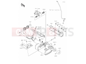 KAWASAKI VULCAN S (EN650JMFNN) 05 Muffler(s)